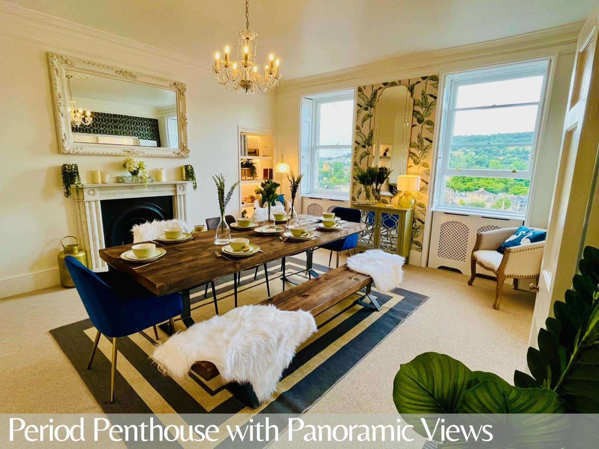 The Paragon Penthouse - Stunning Views Over Bath! Екстериор снимка